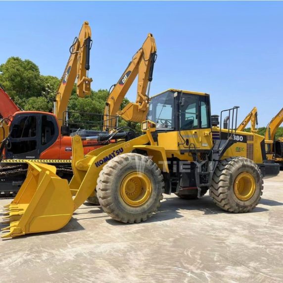 Komatsu WA380-6 Used 5 Ton Wheel Loaders hot Sale