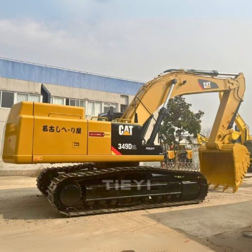 Original CAT 349D2L Used Excavator
