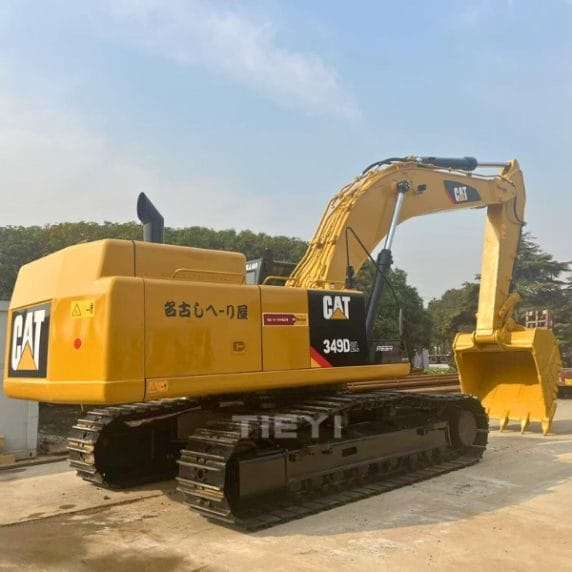 CAT 349D2L Original Used Excavators by TieYi Machinery