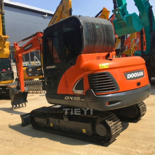 Original Doosan DX55 Used Midi Excavator