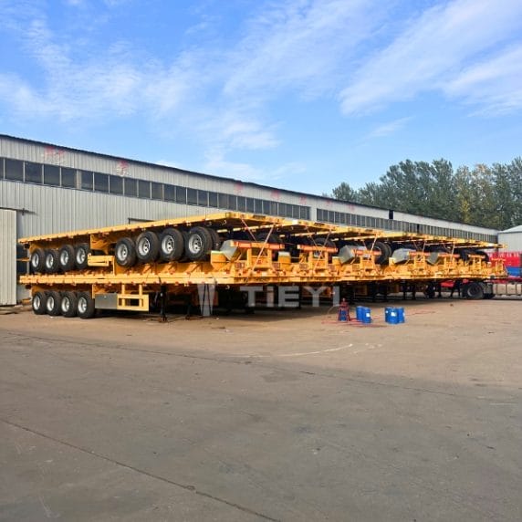Flatbed Semi trailer New Trailers from TieYi Machinery