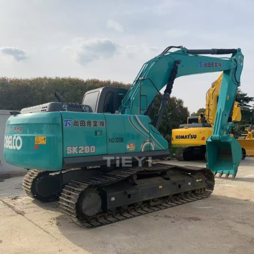 Original Used Kobelco Crawler Excavator SK200