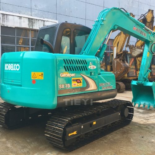 Original Used Kobelco Crawler Excavator SK75