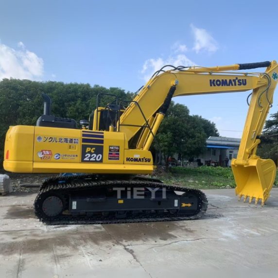 Komatsu PC220 Original Used Excavator hot sale by TieYi Machinery
