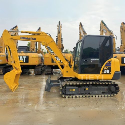 Original Komatsu PC58 Used Midi Excavator