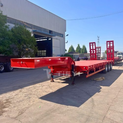 Lowboy Semi Trailer