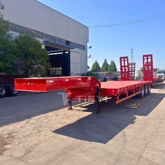 Lowboy Semi trailer from TieYi Machinery