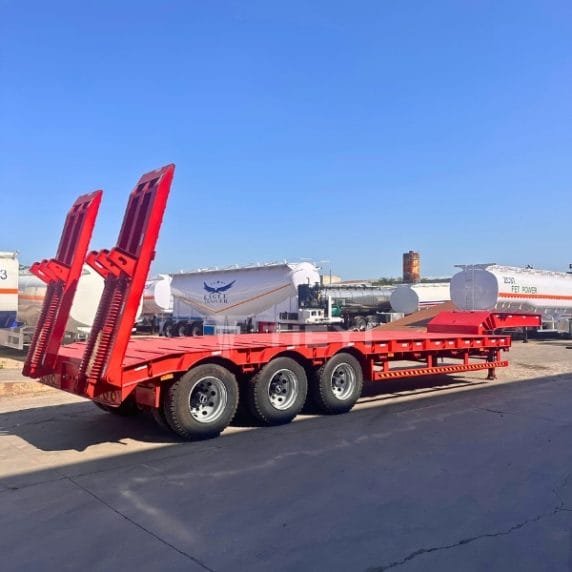 Lowboy Semi trailer from TieYi Machinery