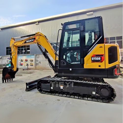 Original Used SANY SY55U Crawler Excavator