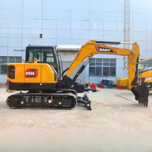 Original Used SANY SY55U Crawler Excavator