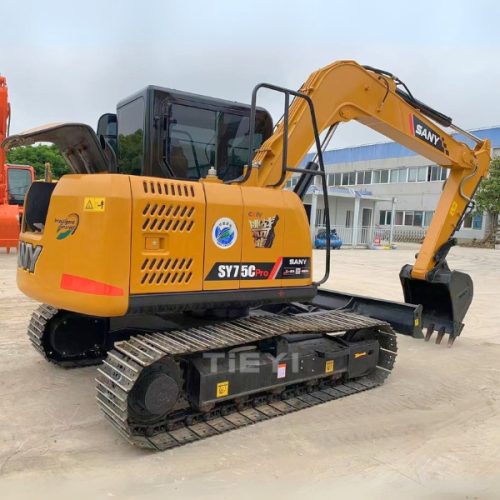 Original Used SANY SY75C Pro Crawler Excavator